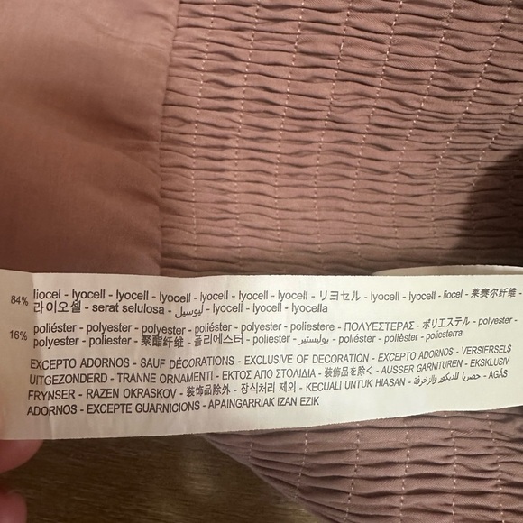 Zara Women’s Dusty Pink Lacy Top XS - Picture 10 of 10